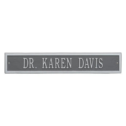 Personalized Arch Estate Address Plaque Extension