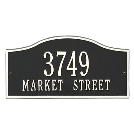 Personalized Hills Address Plaque - 2 Line