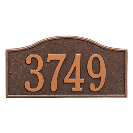 Personalized Hills Address Plaque - 1 Line