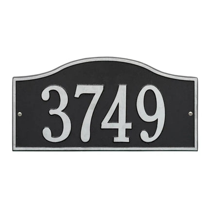 Personalized Hills Address Plaque - 1 Line