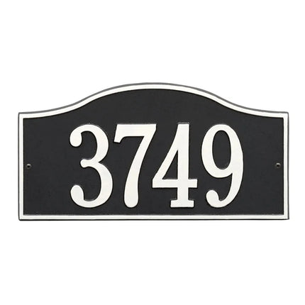 Personalized Hills Address Plaque - 1 Line