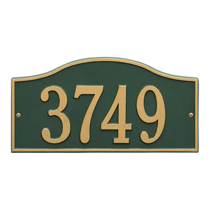 Personalized Hills Address Plaque - 1 Line