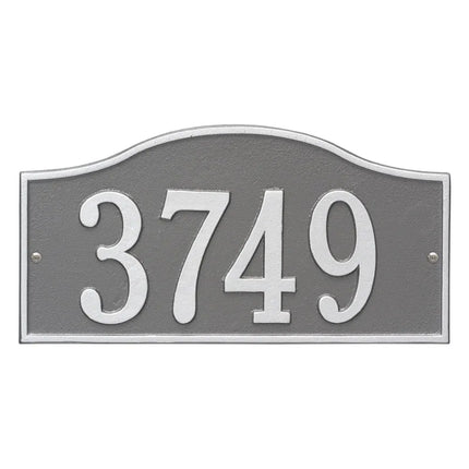 Personalized Hills Address Plaque - 1 Line
