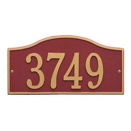 Personalized Hills Address Plaque - 1 Line