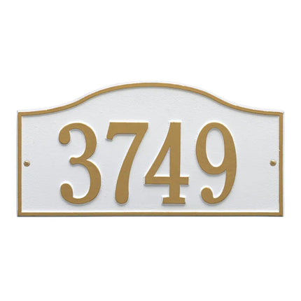 Personalized Hills Address Plaque - 1 Line
