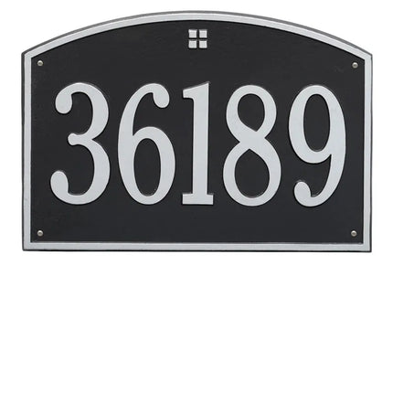 Personalized Cape Charles Large Address Plaque - 1 Line