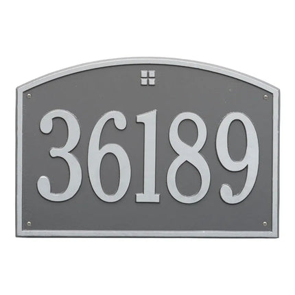 Personalized Cape Charles Large Address Plaque - 1 Line