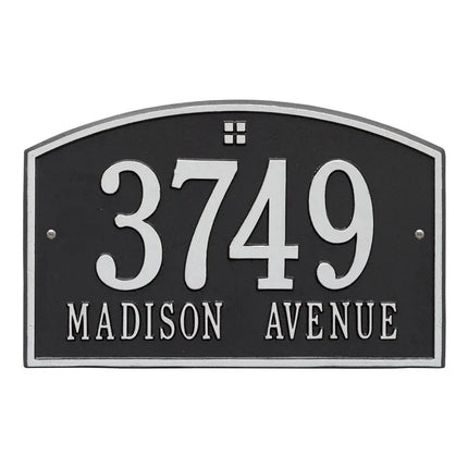 Personalized Cape Charles Address Plaque - 2 Line