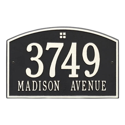 Personalized Cape Charles Address Plaque - 2 Line