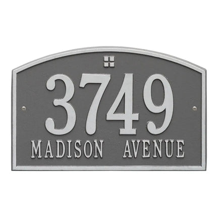 Personalized Cape Charles Address Plaque - 2 Line