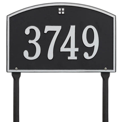 Personalized Cape Charles Lawn Address Plaque - 1 Line