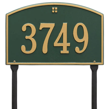 Personalized Cape Charles Lawn Address Plaque - 1 Line