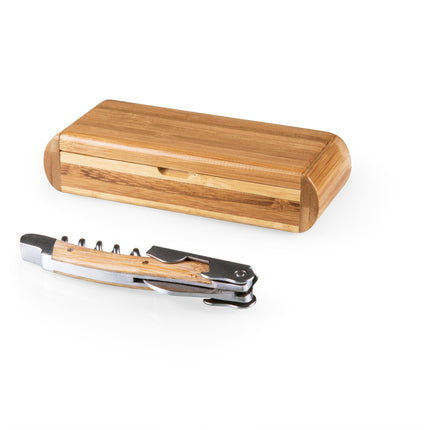 Florida State Seminoles - Elan Deluxe Corkscrew In Bamboo Box
