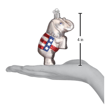 Republican Elephant Ornament