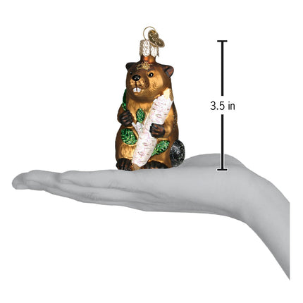 Eager Beaver Ornament
