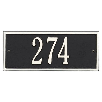 Personalized Hartford Mini Address Plaque -1 Line