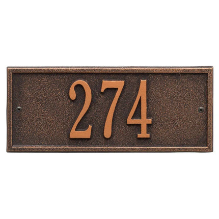 Personalized Hartford Mini Address Plaque -1 Line