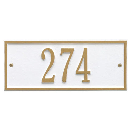 Personalized Hartford Mini Address Plaque -1 Line