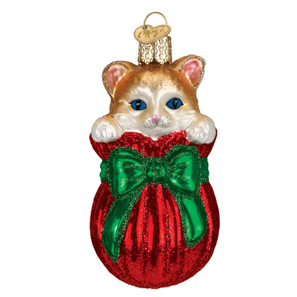 Letting The Cat Out Of Bag Ornament