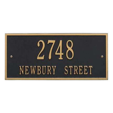 Personalized Hartford Address Plaque - 2 Line