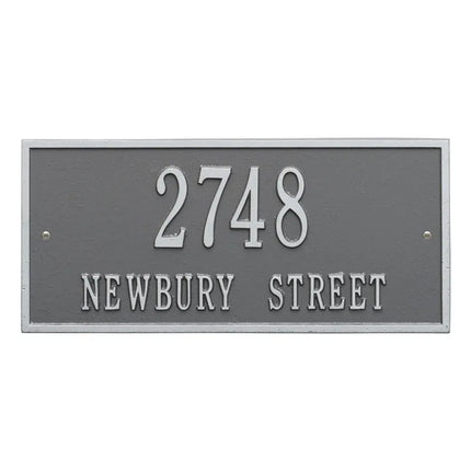 Personalized Hartford Address Plaque - 2 Line
