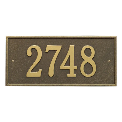 Personalized Hartford Address Plaque - 1 Line