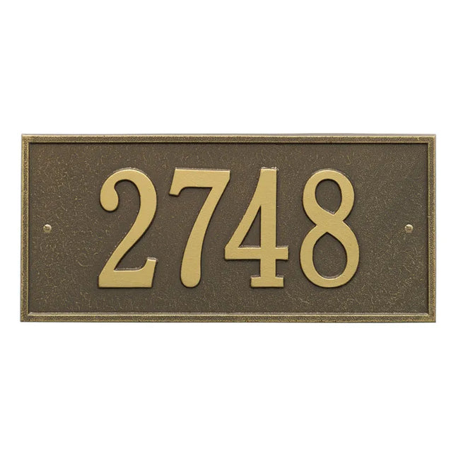 Personalized Hartford Address Plaque - 1 Line