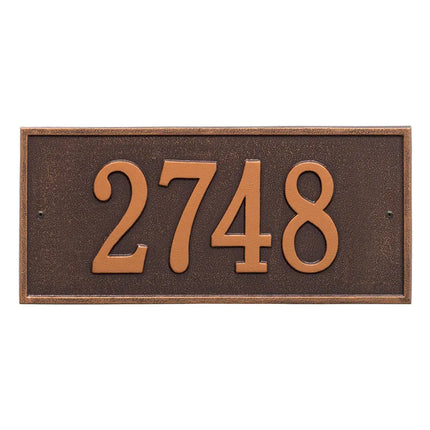 Personalized Hartford Address Plaque - 1 Line
