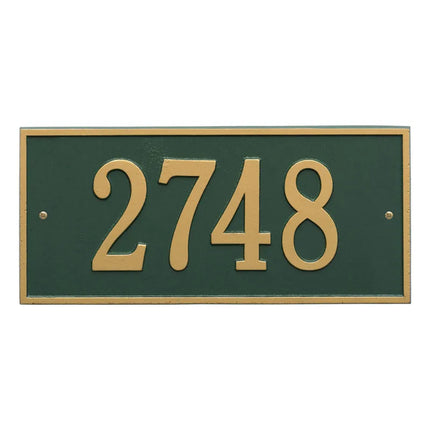 Personalized Hartford Address Plaque - 1 Line