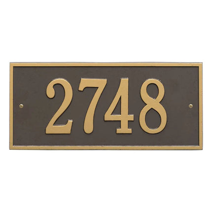 Personalized Hartford Address Plaque - 1 Line