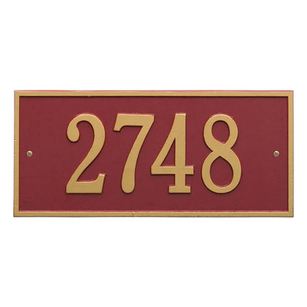Personalized Hartford Address Plaque - 1 Line
