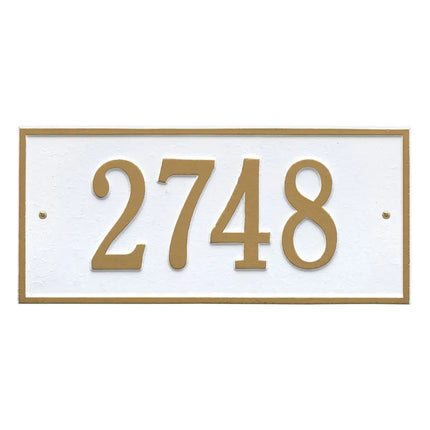 Personalized Hartford Address Plaque - 1 Line