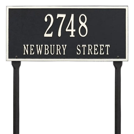 Personalized Hartford Lawn Address Plaque - 2 Line