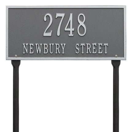 Personalized Hartford Lawn Address Plaque - 2 Line