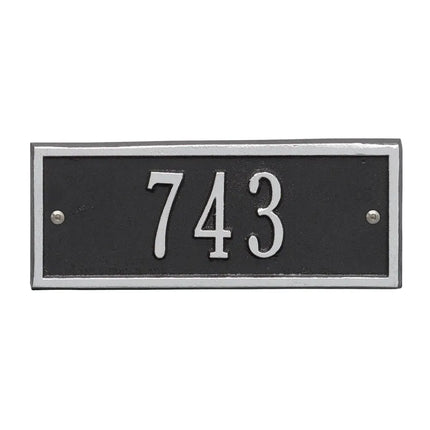 Personalized Hartford Small Address Plaque - 1 Line