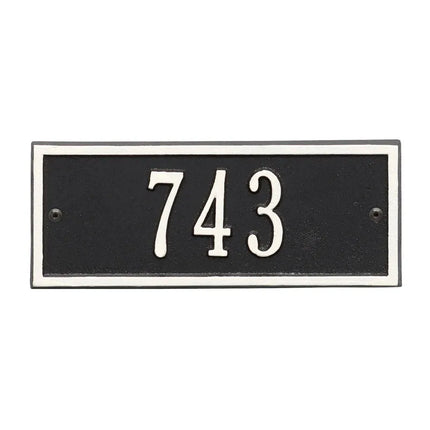 Personalized Hartford Small Address Plaque - 1 Line