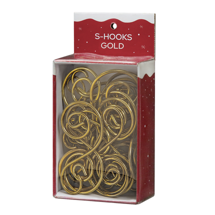 24 - Gold S Hooks