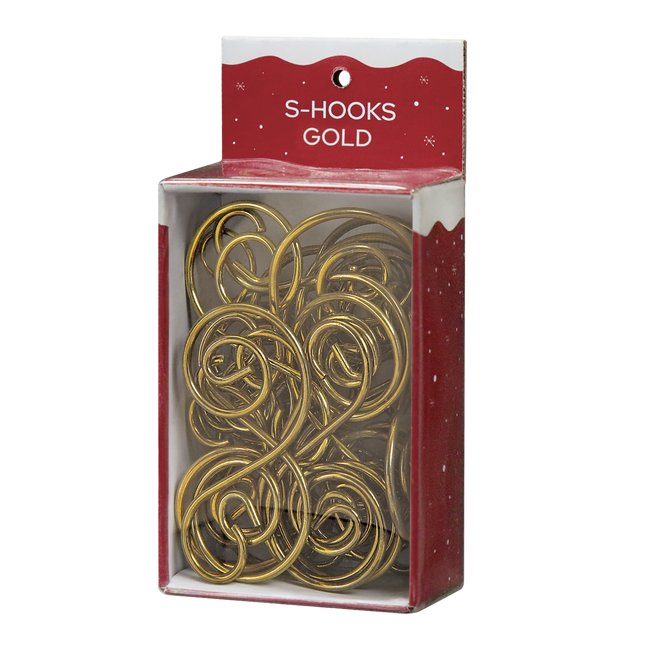 24 - Gold S Hooks