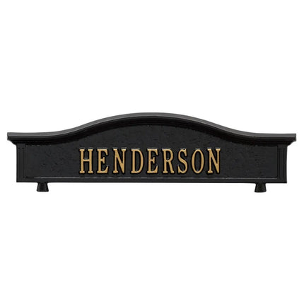 Personalized Two Sided Mailbox Topper