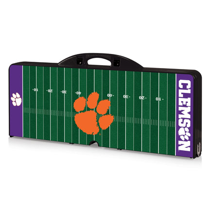 Clemson Tigers Football Field Picnic Table Folding Table with Seats