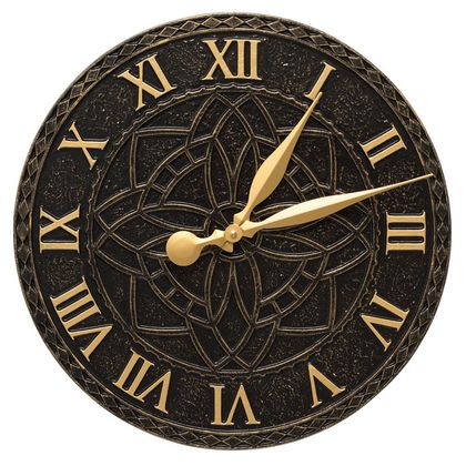 16" Artisan Indoor Outdoor Wall Clock