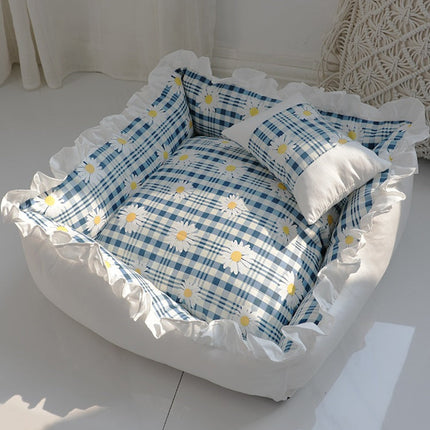 Princess Dog Bed Sofa Pet for Small Dogs Cat