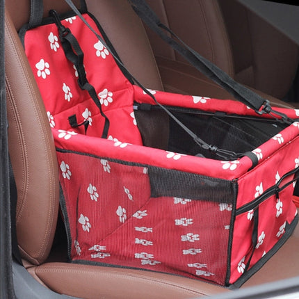 Dog Safety Mesh Travel Carrier Basket