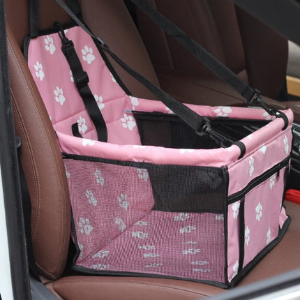 Dog Safety Mesh Travel Carrier Basket