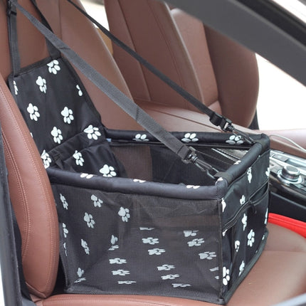 Dog Safety Mesh Travel Carrier Basket