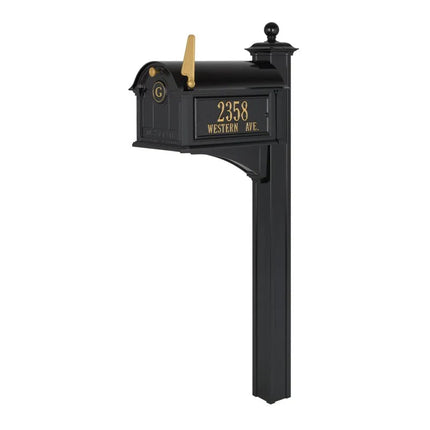 Personalized Monogram Mailbox Package - Post