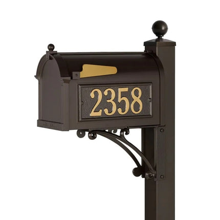 Personalized Deluxe Capitol Mailbox Package