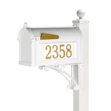 Personalized Deluxe Capitol Mailbox Package