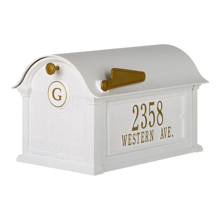 Personalized Monogram Mailbox Package - Plaques
