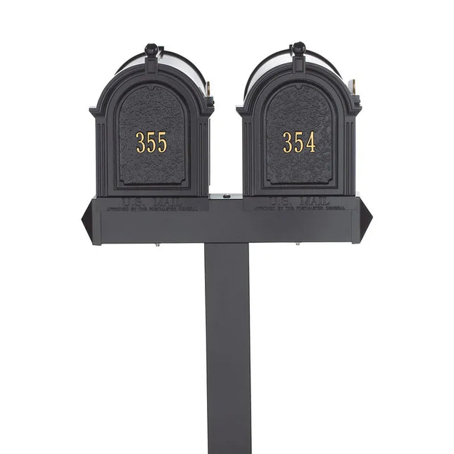 Personalized Multi Mailbox Double Package